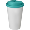 Americano® 350 ml muki, läikyttämätön kansi , Valkoinen/vesi