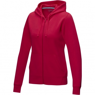 Logotrade mainoslahja ja liikelahja kuva: Ruby women’s organic recycled full zip hoodie