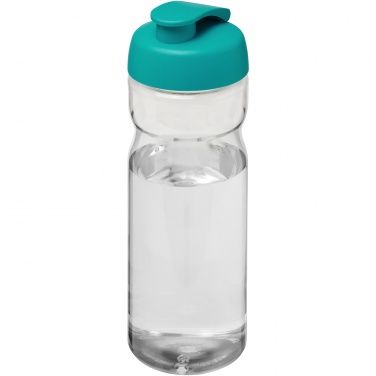 Logo trade mainostuote kuva: H2O Active® Base Tritan™ 650 ml urheilujuomapullo pikalukittavalla korkilla