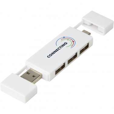 Logotrade mainostuote tuotekuva: Mulan Kaksois USB 2.0 -hubi