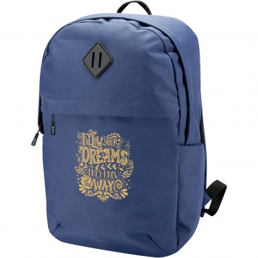 Logotrade liikelahja tuotekuva: REPREVE® Our Ocean™ Commuter 15” GRS RPET reppu kannettavalle, 19 litraa