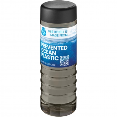 Logotrade liikelahja tuotekuva: H2O Active® Eco Treble 750 ml:n urheilujuomapullo kierrekannella