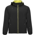 Siberia softshell-takki, unisex, Tasainen musta