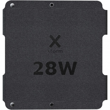 Logotrade mainostuotet kuva: Xtorm XR2S28 SolarBooster 28 W:n taitettava aurinkopaneeli