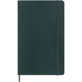 Moleskine 100% VEGEA® Boa pehmeäkantinen L-muistikirja – viivoilla, Vihreä