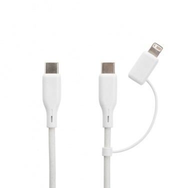 Logotrade mainostuote tuotekuva: Boost RCS kierrätetty PET 20W USB-C 2 kpl lataussetti