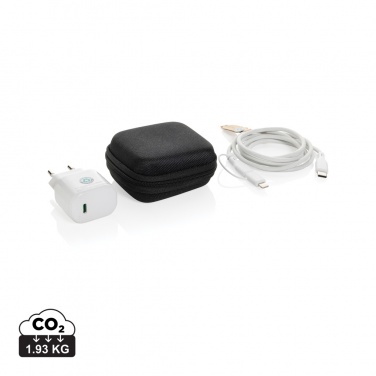 Logotrade mainoslahjat kuva: Boost RCS kierrätetty PET 20W USB-C 2 kpl lataussetti