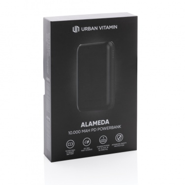 Logo trade mainostuotet tuotekuva: Urban Vitamin Alameda 10000 mAh PD varavirtalähde