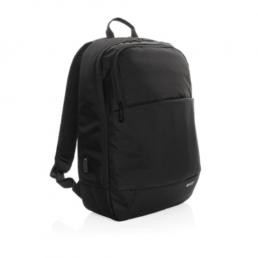 Logotrade liikelahja tuotekuva: Swiss Peak AWARE™ moderni 15.6" tietokonereppu