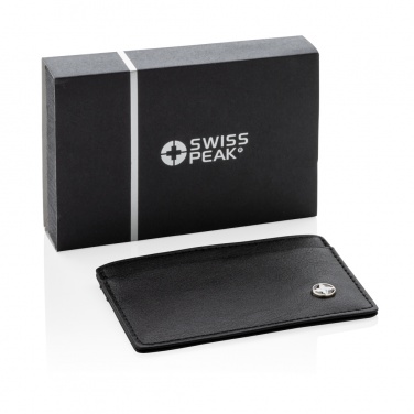 Logo trade liikelahjat tuotekuva: Swiss Peak RFID anti-skimming kortinpidike