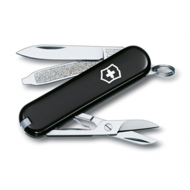 Logo trade liikelahja mainoslahja tuotekuva: Taskuveitsi CLASSIC SD Victorinox