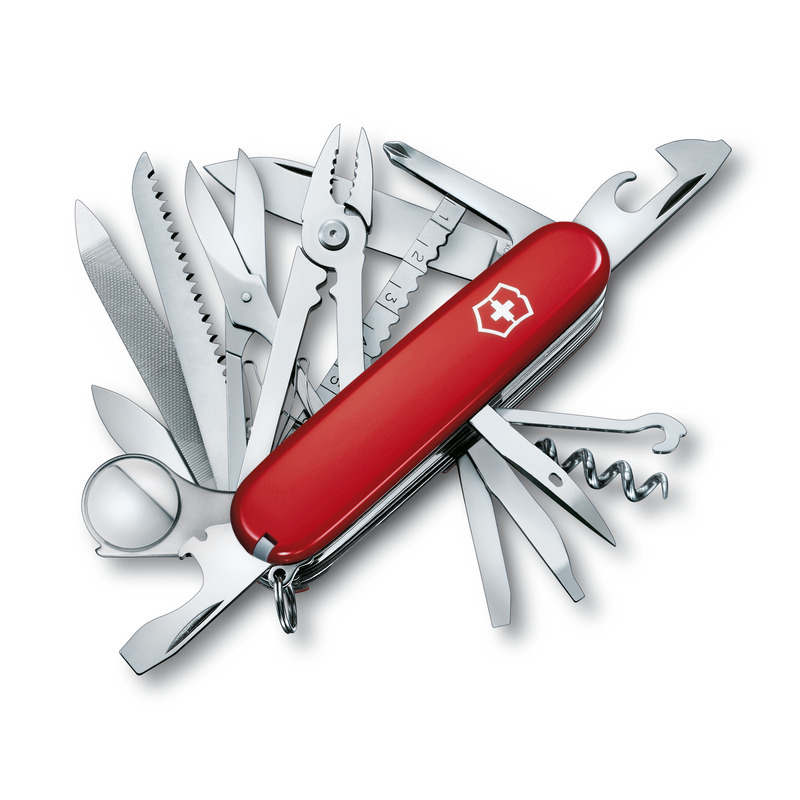 Logo trade liikelahja kuva: Taskuveitsi SwissChamp Victorinox