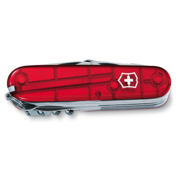 Logotrade liikelahjat mainoslahjat tuotekuva: Taskuveitsi SwissChamp läpinäkyvä Victorinox