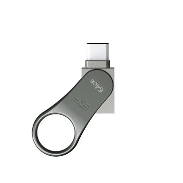 Logotrade mainoslahja tuotekuva: Pendrive Silicon Power Type-C Mobile C80 3.2 OTG:lle