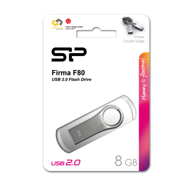 Logo trade mainoslahja kuva: Pendrive Silicon power F80 2.0