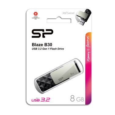 Logo trade liikelahja kuva: Pendrive Silicon Power Blaze B30 3.1