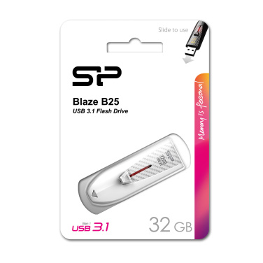 Logo trade mainoslahjat tuotekuva: Pendrive Silicon Power Blaze B25 3.1