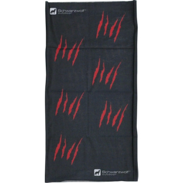 Logotrade mainoslahja ja liikelahja kuva: Monikäyttöinen huivi BANDANA Schwarzwolf