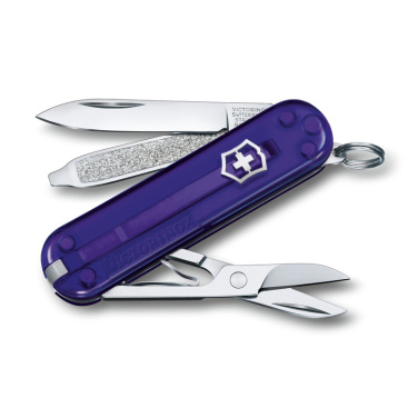 Logotrade liikelahjat mainoslahjat tuotekuva: Taskuveitsi Classic SD läpinäkyvä Victorinox