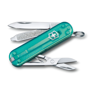 Logo trade mainoslahjat tuotekuva: Taskuveitsi Classic SD läpinäkyvä Victorinox