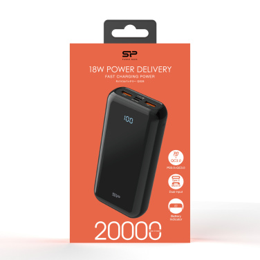 Logotrade mainoslahja tuotekuva: Virtapankki Silicon Power QS28 20000 mAh