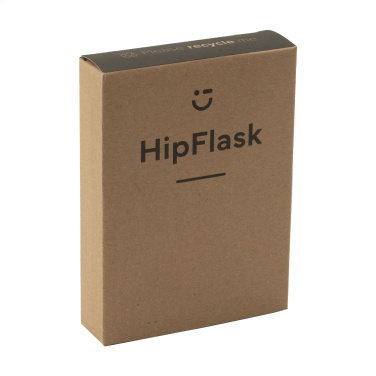 Logotrade liikelahja mainoslahja kuva: Hipflask Bamboo 200 ml juomapullo