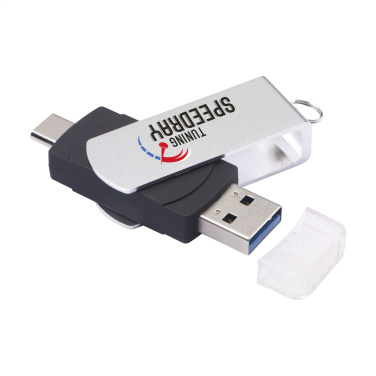 Logo trade mainostuote kuva: USB Dual Connect 3.0 - Type-C 8 Gt