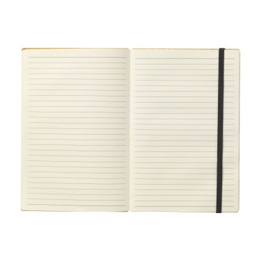 Logotrade liikelahja tuotekuva: Bamboo Journal Naked Spine Paper Notebook A5