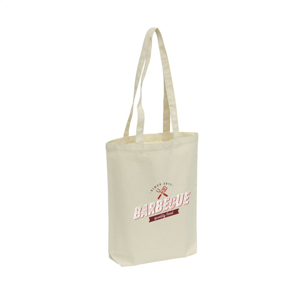 Logo trade mainoslahja ja liikelahja tuotekuva: Canvas ShoppyBag pitkät kahvat (270 g/m²)