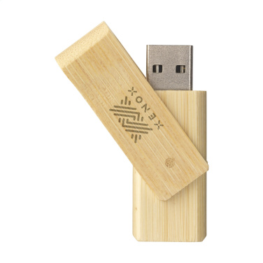 Logo trade mainoslahjat tuotekuva: USB Waya Bamboo 8GB