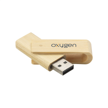 Logotrade mainoslahja tuotekuva: USB Waya Bamboo 8GB