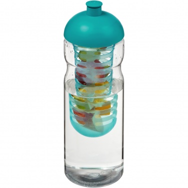 Logotrade dovana nuotrauka: H2O Active® Base 650 ml kupolo dangtelis sportinis buteliukas ir infuzija