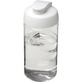 H2O Active® Bop 500 ml sportinis buteliukas su atverčiamu dangteliu, Skaidrus/baltas