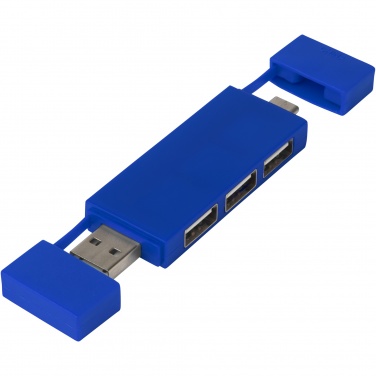 Logotrade dovana nuotrauka: Mulan dvigubas USB 2.0 šakotuvas