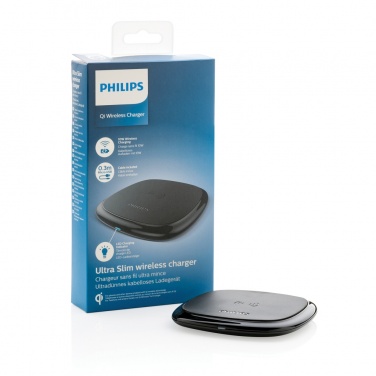 Logotrade reklaminiai produktai nuotrauka: Philips 10W Qi belaidis įkroviklis