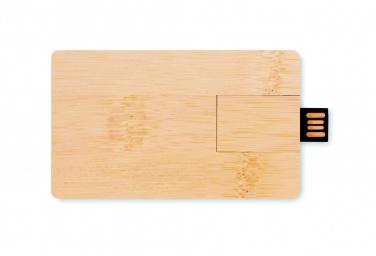 Logotrade dovana nuotrauka: 16 GB bambuko USB korpusas