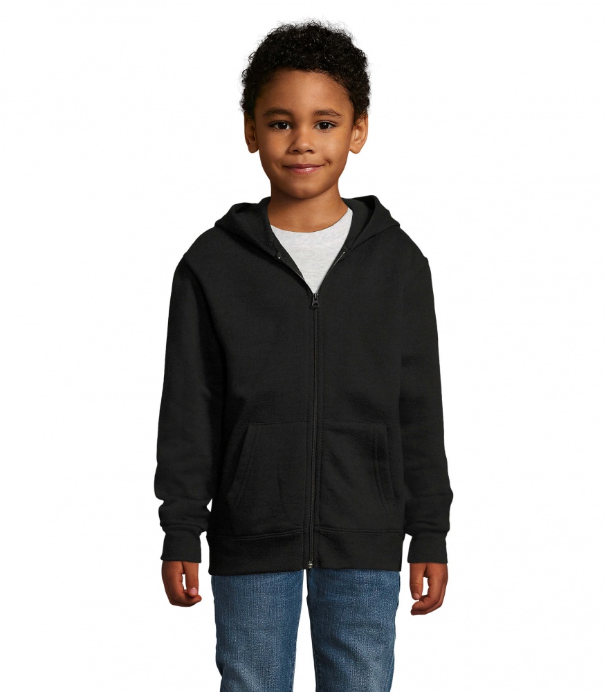 Logotrade reklaminės dovanos nuotrauka: STONE KIDS ZIP HOODIE 260