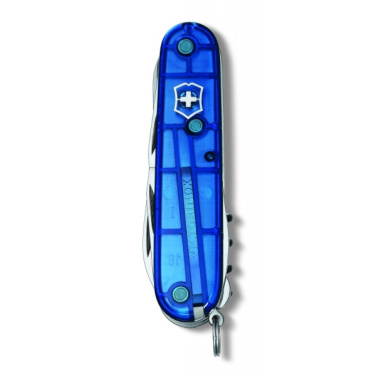 Logotrade reklaminės dovanos nuotrauka: Kišeninis peilis Climber skaidrus Victorinox