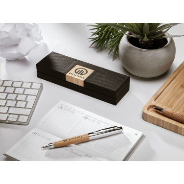 Logotrade dovana nuotrauka: Bamboo Pen Set rašikliai