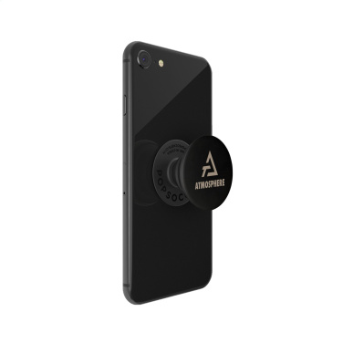 Logotrade reklaminiai produktai nuotrauka: PopSockets® aliuminio laikiklis telefonui