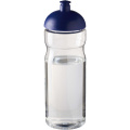 H2O Active® Eco Base 650 ml sportinis buteliukas su kupolu dangteliu, Skaidrus/mėlynas