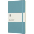 Moleskine Classic L mīksto vāku piezīmju grāmatiņa - lineāls, Rifa zils