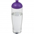 H2O Active® Tempo 700 ml sporta pudele ar kupolu ar vāku, Caurspīdīgs / violets