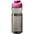 H2O Active® Eco Base 650 ml sporta pudele ar pārslēdzamu vāku, Kokogles / Magenta