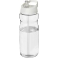 H2O Active® Base Tritan™ 650 ml sporta pudele ar vāku, Caurspīdīgs caurspīdīgs / balts