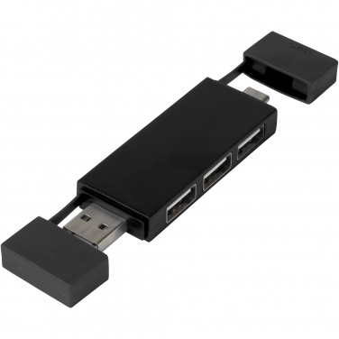 Logotrade ziemassvētku dāvanas foto: Mulan duālais USB 2.0 centrmezgls