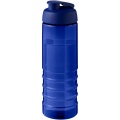 H2O Active® Eco Treble 750 ml sporta pudele ar pārslēdzamu vāku, Zils/Zils