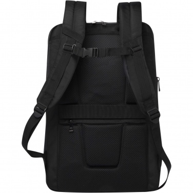 Logotrade korporatīvās dāvanas foto: Expedition Pro 17 collu GRS pārstrādāta paplašināma klēpjdatora mugursoma 35L