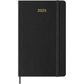 Moleskine 100% VEGEA® Boa 12M L nedēļas mīksto segumu plānotājs, Vienkrāsains melns