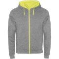 Fuji unisex sviedru jaka, Heather pelēks / Fluor Yellow